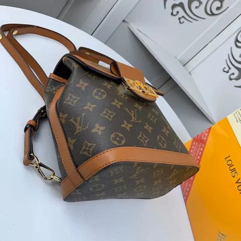 Step out in style with the Louis Vuitton Dauphine Backpack—timeless monogram and effortless sophistication! 🎒✨