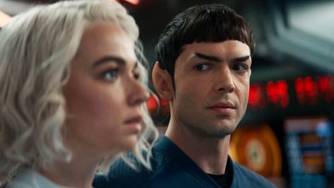 Christina Chong, Tammy Faye Bakker, Ethan Peck, When Worlds Collide, Star Trek Strange New Worlds, Strange New Worlds, Star Trek Spock, New Star Trek, Star Trek Tv