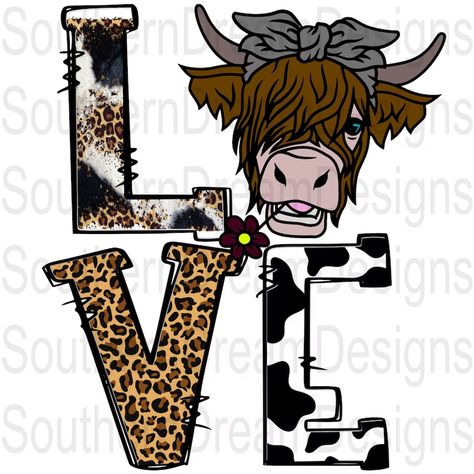 Highland Cow Png, Cow Print Wallpaper, Western Wallpaper Iphone, Fluffy Cows, Cow Pictures, Cow Png, Cute Shirt Designs, Cow Art, Diy Cricut