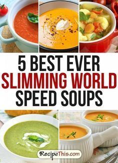 Speed Soup, Syn Free Food, Soup Maker Recipes, Sliming World, Low Calorie Soup, Food Soup, Speed Foods, Soup Maker, World Recipes