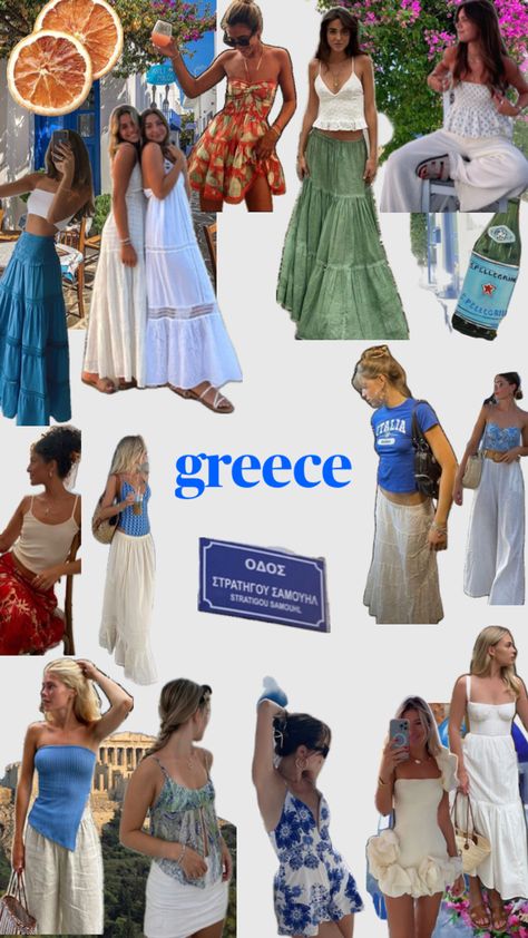 greece outfit ideas europe summer outfit ideas summer outfit ideas blue and white outfit ideas aesthetic greece outfits mamma mia aesthetic outfits mamma mia greece outfits #greece #mammiamia #europe #italy #mediterranean #europeansummer #europeanoutfits Greece Outfit Aesthetic, Mamma Mia Aesthetic Outfits, Blue And White Outfit Ideas, Outfit Ideas Europe, Outfits Greece, Greece Fits, Greece Outfit Ideas, Outfit Ideas Blue, Mamma Mia Aesthetic