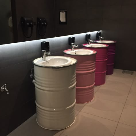 Bar Toilets Ideas, Restaurant Bathroom Design, Game Room Ideas, Outdoor Restaurant Design, Restroom Design, Bar Interior Design, Cafe Shop Design, Maximalist Decor, Business Decor