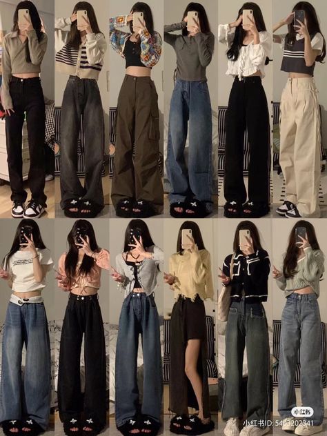 Kpop Idol Fashion, Acne Beauty, Simple Style Outfits, Korean Casual Outfits, Everyday Fashion Outfits, Quick Outfits, Easy Trendy Outfits, Simple Trendy Outfits, Tomboy Fashion