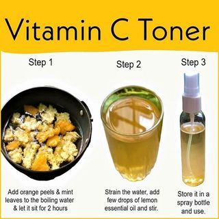 Vitamin C Toner, Facial Routine Skincare, Clear Healthy Skin, Natural Skin Care Remedies, Diy Skin Care Routine, Grooming Tips, Makijaż Smokey Eye, Anti Ageing, Skin Care Remedies