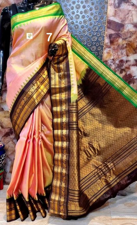 Excited to share the latest addition to my #etsy shop: Silk Mark Certified Handloom Gadwal Silk Saree,Ganga Jamuna Kuttu Border,All Over Buttis,Handwoven Zari Work,Silk Sarees for Women https://etsy.me/3EyKvtE #bordered #silksareeusa #silksareeblouse #silkmark Gadwal Silk Sarees Latest, Gadwal Silk Sarees, Sarees For Women, Silk Saree Blouse, Wedding Saree, Zari Work, Christmas Gif, Llbean Backpack, Pure Silk Sarees