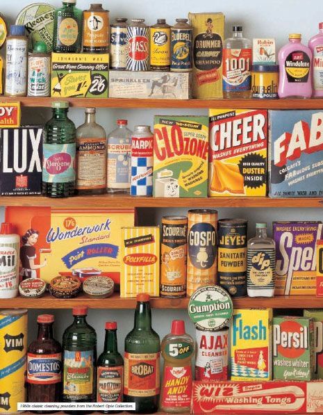 in grandma's cupboard..... Vintage Grocery Store Ads, 50s Packaging Design, Vintage Cleaning Products, 50s Packaging, 70s Products, Things To Collect, Stocked Pantry, Vintage Grocery, Vintage Pantry