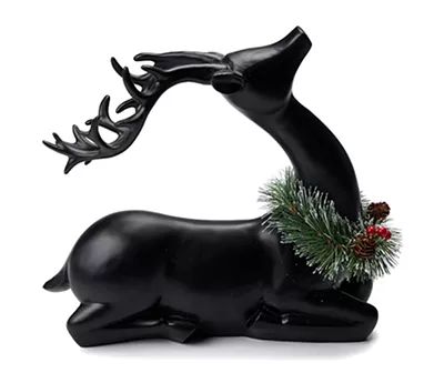 Search Page | Big Lots Christmas Dining Table Decorations, Dining Table Decorations, Black Christmas Decorations, Winter Display, Christmas Dining Table Decor, Reindeer Silhouette, Frosted Christmas Tree, Green Tablecloth, Christmas Dining Table