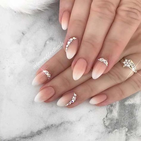 Wedding Gel Nails, Bridal Shower Nails, Wedding Toe Nails, Bride Nail, Nail Art Mariage, Shower Nails, Wedding Nail Ideas, Wedding Day Nails, Bridal Nails Designs