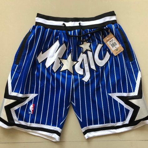 Nba Basketball Shorts, Orlando Magic Basketball, Lakers Shorts, Basket Nba, Chicago Bulls Basketball, Bulls Basketball, Orlando Magic, Basketball Shorts, Just Don