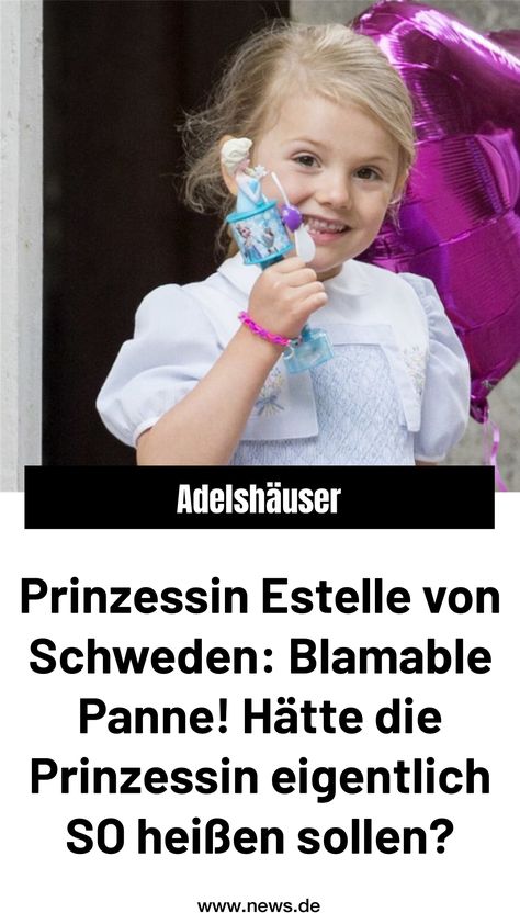 Als ältestes Enkelkind von König Carl XVI. Gustaf von Schweden kennt jeder Adelsfan Prinzessin Estelle von Schweden als Sonnenschein des Königshauses. Doch eigentlich hätte die Tochter von Prinzessin Victoria anders heißen sollen. Royals, Quick Saves