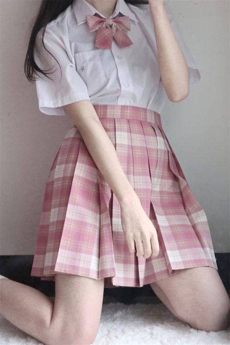 Student Pink JK Uniforms Girls Japanese Style Sweet College School Uniform Short Sleeve Sailor Costume Pleated Skirt Suits|School Uniforms| - AliExpress School Cute Uniform, Pink Japanese School Outfit, Pink School Dress, Cute Korean Uniforms, Cute Pink Uniform, Cute Korean School Uniforms, Pink Uniform Aesthetic, Jk Uniform Aesthetic, Pink Outfit School