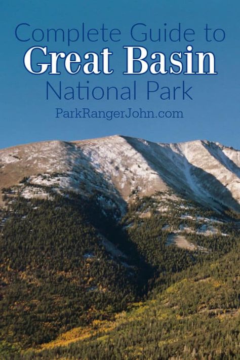 Epic Guide to Great Basin National Park in Nevada including things to do, hiking, camping, nearby lodging, history, how to get to the park and more. Nevada National Parks, Utah National Parks Road Trip, Great Basin National Park, Us Forest Service, Great Basin, North Las Vegas, National Park Road Trip, Utah National Parks, Park Ranger