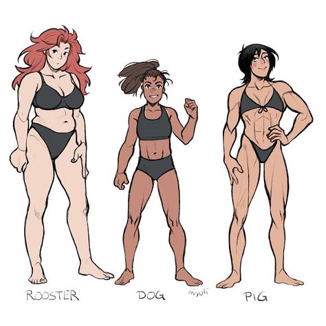 Body Type Drawing, Art Trippy, Body Types Women, Body Reference Drawing, Bd Comics, Poses References, Body Reference, Art Poses, Character Design References