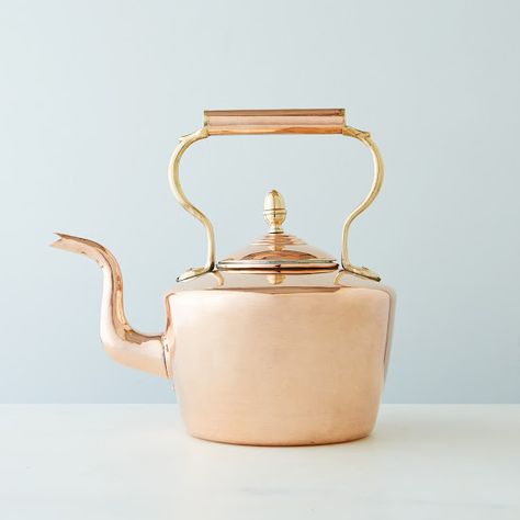 Copper tea kettle