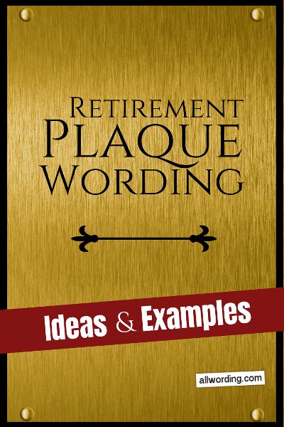 Retirement plaque wording ideas and examples Barbershop Quotes, Best Retirement Quotes, Retirement Certificate, Retirement Sentiments, Retirement Plaque, Dedication Quotes, Thank You Plaques, Retirement Messages, Retirement Plaques