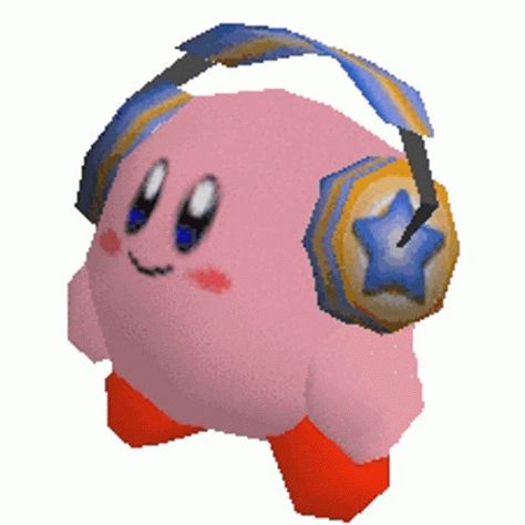 Pfps Cute, Kirby Pokemon, Music Gif, Gif Cute, Kirby Memes, Kirby Nintendo, Kirby Games, Kirby Art, Picture Icon