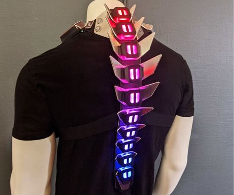 Cyberpunk Spine Design, Cyberpunk Spine, Dragon Armour, Scorpion Tail, Spine Candle, Metal 3d Printer, Underwater Metal Detector, Metal Glove, Metal Robot