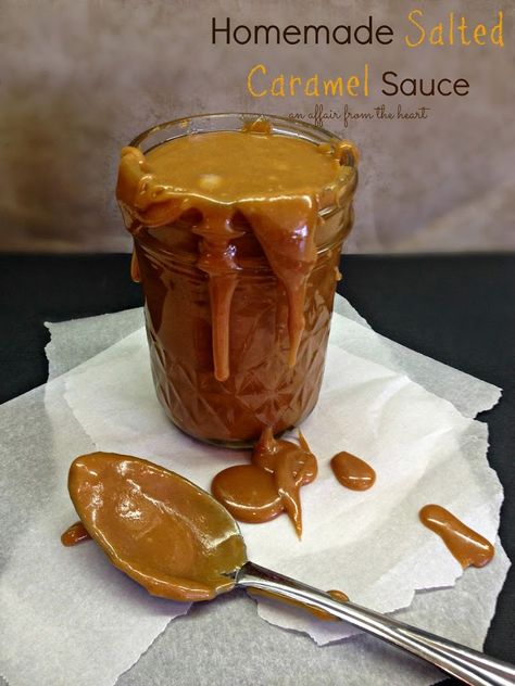 I like to think of this recipe as a bonus. I am going to share a super yummy recipe with you first thing in the morning, You’ll have to wait and see what it is, but it needed to be topped with caramel sauce.   Guess what? Didn’t have any.   I seriously am … Thick Caramel Sauce Recipe, Healthy Fudge Brownies, Homemade Salted Caramel, Caramel Recipes Sauce, Homemade Caramel Sauce, Best Sweets, Salted Caramel Sauce, Chocolate Shake, Salted Caramel Chocolate