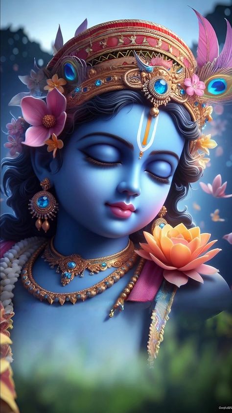 Lord shri Krishna Shri Krishna Beautiful Images, Lord Krishna Pictures, Sree Krishna Hd Wallpapers, Sree Krishna Images, Krishna Painting Wallpaper, Cute God Images, Shree Krishna Beautiful Images, Krishna Images Aesthetic, Lord Shree Krishna Hd Wallpaper