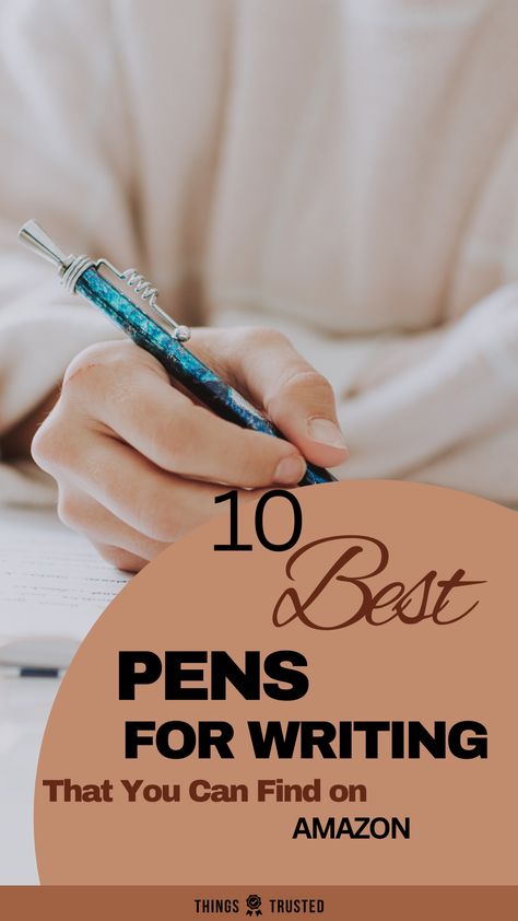 Elevate your writing experience with the 10 Best Pens for Writing! Our guide features top-rated pens that are smooth, comfortable, and offer a consistent ink flow. Whether you're in search of a budget-friendly option or the best of the best, our list has the perfect pen for your needs. From everyday writing to calligraphy and beyond, the 10 Best Pens for Writing will take your written words to the next level. Best Ink Pens For Writing, Best Pen For Writing, Best Writing Pens, Best Note Taking Pens, Best Pens For Writing, Best Writing Pen, Pretty Writing, Print Handwriting, Planner Writing