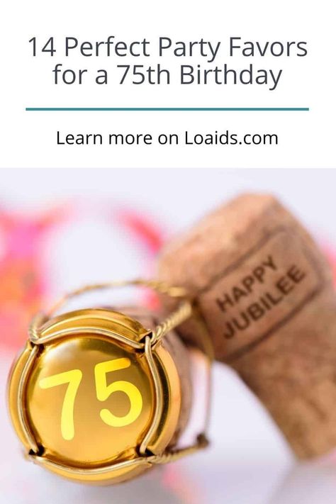 Are you planning a 75th birthday and want something unique to fascinate your guests? Check our list of amazing 75th birthday party favor ideas! 75th Surprise Birthday Party Ideas, Male 75th Birthday Party Ideas, 75th Birthday Favors Ideas, 75th Birthday Party Ideas For Women, 75 Birthday Ideas, 75th Birthday Ideas, 75th Birthday Party Themes, 75 Th Birthday Party Ideas, 75 Birthday Party Ideas Dad