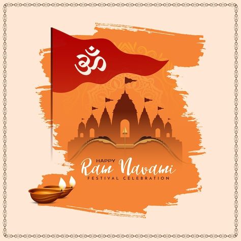 Free vector happy ram navami festival be... | Free Vector #Freepik #freevector #ram-navami #hindu-temple #happy-ram-navami #shri-ram Ram Navami Photo, Bengali New Year, Happy Ram Navami, Ram Navami, Flag Vector, Festival Celebration, Festival Lights, Pet Store, Vector Photo