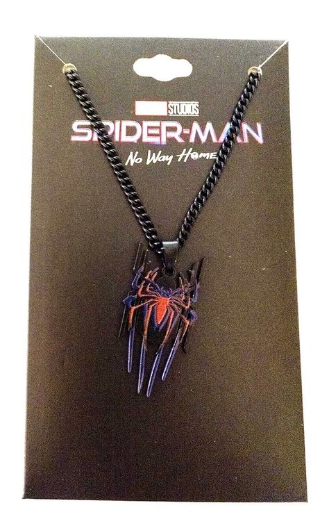 Spiderman Stuff Aesthetic, Spider Man Outfits Ideas, Spiderman Necklace, Spiderman Things, Cute Spiderman, Spiderman Stuff, Spiderman Gifts, Cool Jewelry, Spider Man No Way Home