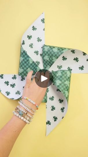 Pinwheels Paper, St Patrick's Day Crafts, Michael Store, St Patrick’s Day, St Patrick, Birthday Ideas, The Cutest, Paper Crafts, Audio