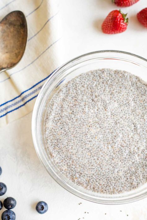 Chia Seed Pudding Big Batch, Large Batch Chia Pudding, Big Batch Chia Seed Pudding, Chia Seed Pudding Meal Prep, Meal Prep Chia Seed Pudding, Overnight Chia Seed Pudding Breakfast, Chia Pudding Meal Prep, Best Chia Seed Pudding, Easy Chia Pudding