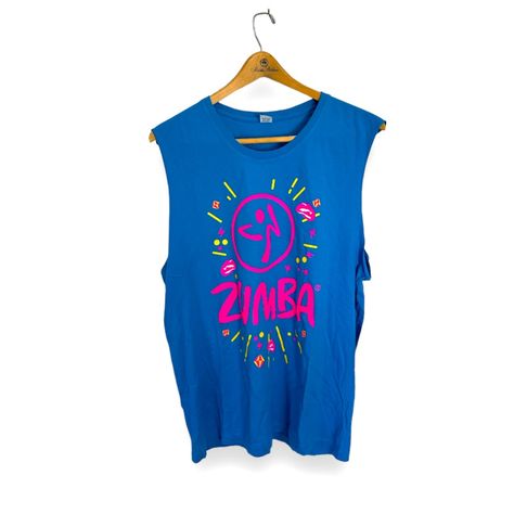 Zumba Dance Bold Instructor Muscle Unisex Tank Top - Sea Of Blue Xl/Xxl Work It In The Dance Bold Instructor Muscle Tank. With A Large Graphic Print On The Front, This Unisex Top Is Comfy And Cool. Product Features - Unisex Sizing - Large Zumba(R) Logo On Front - Small Back Graphic Says "Instructor" "Live Bold. Dance Bold." - Relaxed Fit Measure Your Chest Width To Get The Correct Fit. Xl/Xxl = 44"- 50" / 111 - 127 Cm Zumba Shirts, R Logo, Zumba Dance, Zumba Fitness, Zumba Workout, Walker Boots, Muscle Tank, The Dance, Fit N Flare Dress