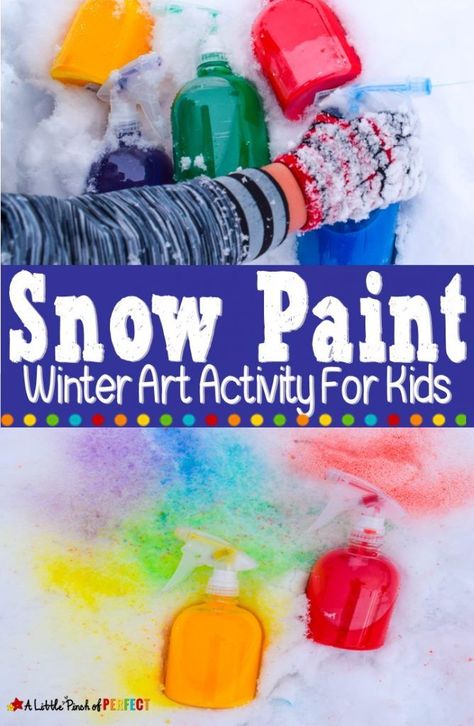 How to Make Snow Paint: Winter Kids Activity - Snow Paint, Homemade Snow, Art Activity For Kids, About Teachers, Snow Painting, Make Snow, Homemade Paint, Winter Carnival, Art Activities For Toddlers