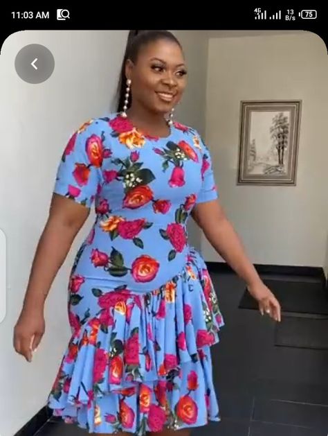 Straight Dresses For Women Ankara, Chiffon Materials Styles In Nigeria, Flowery Material Short Gown Styles, Chiffon Office Dress Styles, Chiffon Dress Casual Classy Short, Short Gown With Vintage Material, Stretchy Fabric Dress Styles, Vintage Styles For Ladies, Short Gown Styles For Vintage Material