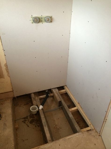 Raised Shower Tray Ideas, Shower Trays Bathroom, Raised Shower Tray, Tiny Shed Ideas, Shower Tray Ideas, Plumbing Waste, Spanish Bathroom, Bathroom Layout Plans, Small Shower Room