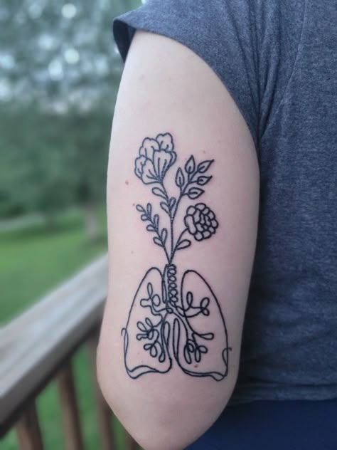 Lungs Flowers, Ywhw Tattoo Lungs, Tree Lung Tattoo, Tattoo Lungs, Yhwh Lungs Tattoo, Yhwh Tattoo Lungs, Lung Tattoo Ideas, Lung Tattoo, Calf Sleeve Tattoo