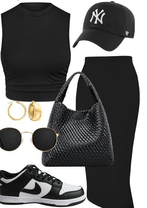 How To Dress Like A Mom, Dress Down Outfit Black Women, 40 Style Woman, Look Black Night, All Black Casual Outfits For Women, All Black Outfits For Women Casual, Spa Outfit Day Clothes, Casual Event Outfit, Black Women Fashion Summer