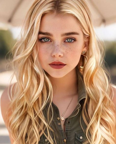 Blonde Hair And Blue Eyes, Female Character Inspiration, Character Inspo, Reference Photos, Beauty Face, Blonde Girl, Book Characters, Beautiful Eyes, Woman Face