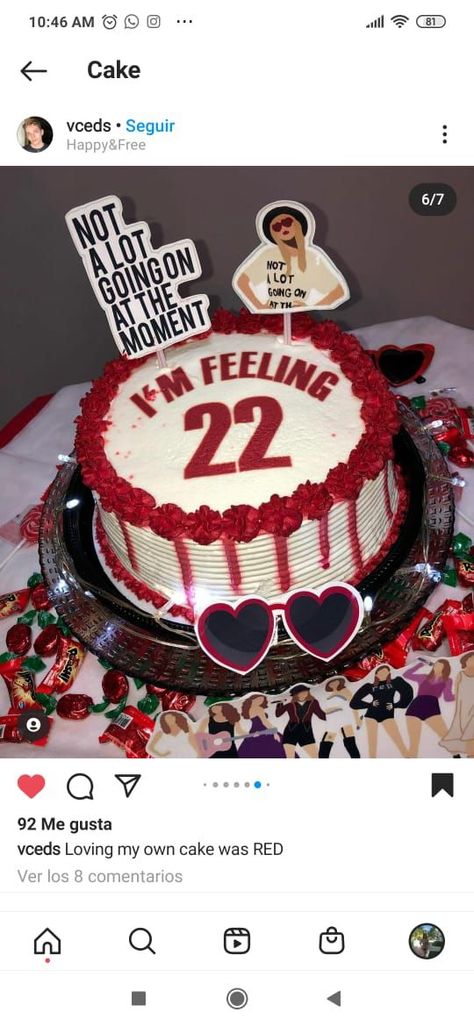 Feeling 22 Birthday Cake Taylor Swift, Taylor Swift 22 Birthday Ideas Red, 22 Taylor Swift Birthday Ideas Cake, Taylor Swift 22 Cake Ideas, Idk About You But Im Feeling 22 Cake, 22 Birthday Party Taylor Swift, I’m Feeling 22 Cake, 22nd Birthday Ideas Taylor Swift, Taylor Swift Red Cake