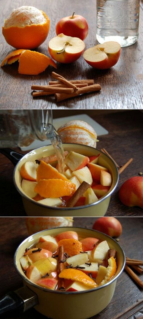 Fall Potpourri, Almond Extract, Cut Up, Potpourri, Apple Cider, Cinnamon Sticks, Cider, Apples, Cinnamon