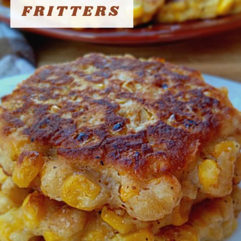 Pennsylvania Dutch Corn Fritters Recipe - Amish Heritage Corn Meal Mush Fried, Corn Meal Mush Recipe, Fritter Batter Recipe, Amish Corn, Pennsylvania Food, Fried Mush, Indigenous Recipes, Cornmeal Mush, Amish Potato Salads