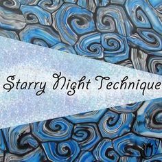 Polymer Canes, Precious Metal Clay Jewelry, Clay Things, Clay Canes, Clay Clay, Polymer Clay Jewelry Tutorials, Polymer Clay Cane, The Starry Night, Metal Clay Jewelry