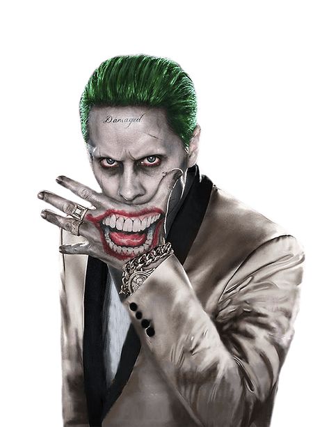 Joker E Harley Quinn, Halloweenský Makeup, Jared Leto Joker, Joker Smile, See Tattoo, Leto Joker, Joker Drawings, Der Joker, Joker Artwork