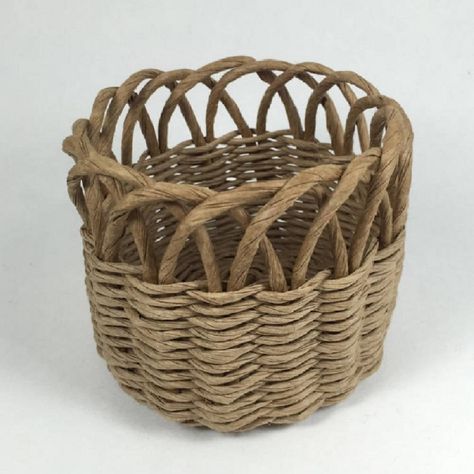 Basket Weaving Kit | Basket Making | Twined Basket Kit For Beginners (tckbtb) Twined Basket, Diy Rope Basket, Linen Baskets, Basket Making, Weaving Kit, Basket Crafts, Fun Arts And Crafts, Art & Craft Kit, Small Basket