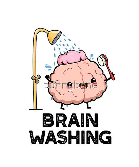 Brain Washing Cute Brain Anatomy Pun features a cute brain taking a shower. Perfect pun gift for family and friends who love cute brain puns. Brain Decorations Ideas, Kdrama Food, Kid Doodles, Brain Puns, Anatomy Puns, Sanibel Shells, Tshirt Prints, Cheesy Puns, Candy Grams