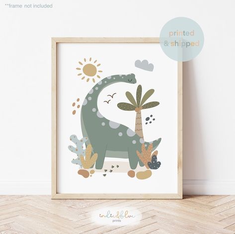 Dinosaur Bedroom Decor, Dinosaur Decor Bedroom, Dinosaur Poster, Playroom Prints, Dinosaur Bedroom, Scandi Nursery, Dinosaur Posters, Nursery Prints Boy, Dinosaur Wall Art