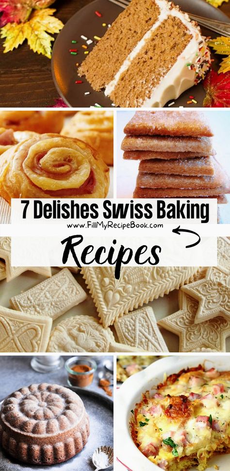 Explore seven mouthwatering Swiss baking recipes that will inspire your culinary adventures. Perfect for adding a touch of Swiss tradition to your kitchen, these recipes are sure to delight. Treats To Bake, Swiss Christmas, Swiss Recipes, Decadent Chocolate, Chocolate Treats, Tasty Recipes, Grocery List, Food App, Food Waste