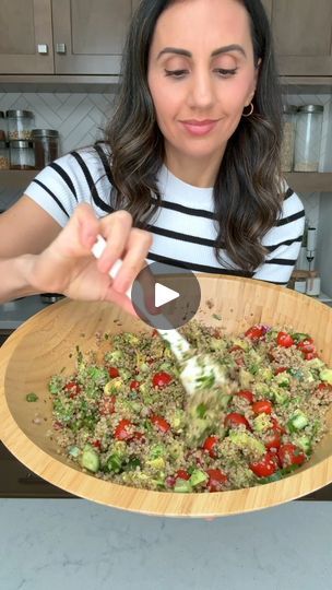 Quinoa Avocado Salad, Lite Meals, Packed Salad, Recipe Quinoa, Feel Good Foodie, Toasted Quinoa, Cilantro Dressing, Vegan Quinoa, Cooking Challenge