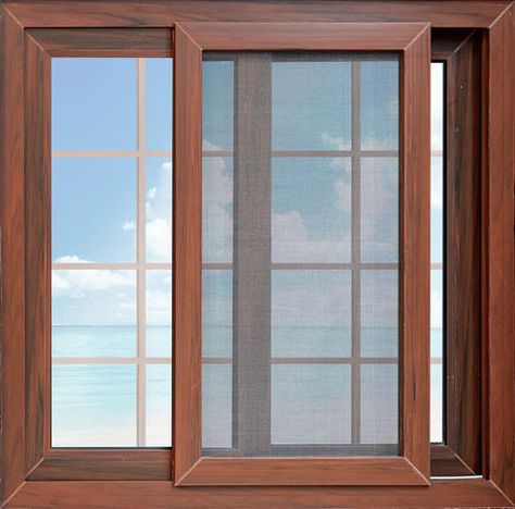 I love the strong wooden frame on this sliding window. My husband and I are remodeling our home, so we are looking for the best windows to use during the project. We will be sure to get some sliding ones like this since the wood frame looks strong and beautiful. Latest Window Designs, Home Grill Design, दरवाजा डिजाइन, Sliding Window Design, Wooden Window Design, Modern Window Design, Building Windows, Window Glass Design, Door And Window Design