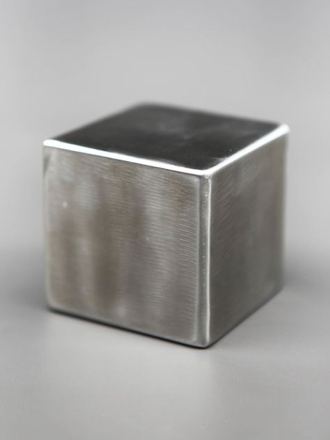 Steel Cube by Elektra Steel Senior Year Art, Metal Drawing, Japanese Robot, Paper Sculptures, Texture Drawing, Chrome Material, School Art Projects, Metal Texture, Robot Design