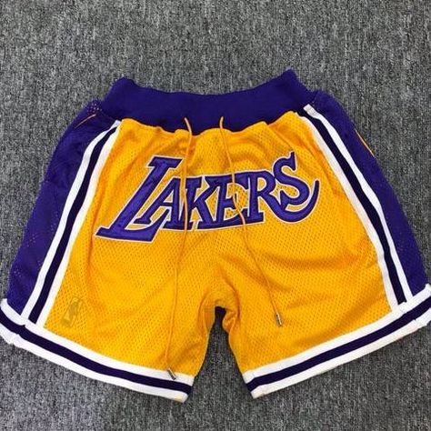 Lakers Outfit, Nba Basketball Shorts, Lakers Shorts, Printed Summer Shorts, Bulls Basketball, Basketball Pants, Lakers Basketball, Designer Shorts, Basketball Shorts