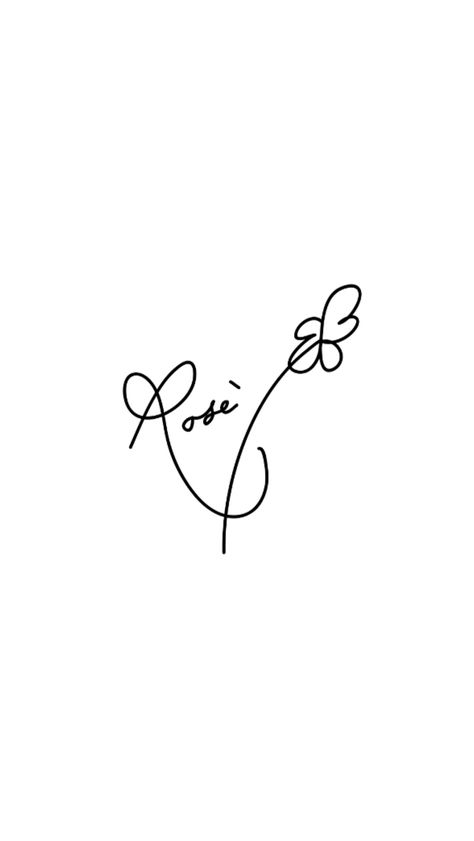 Blackpink Rose Signature, Rose Signature Blackpink, Rosé Signature, R Signature Ideas, R In Cursive, Easy Signature Ideas, Jungkook Signature, R Signature, Rose Signature